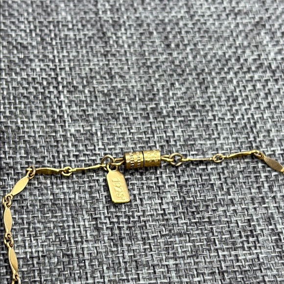 1928 Necklace with Minimalist Rhinestone Design - Picture 4 of 8